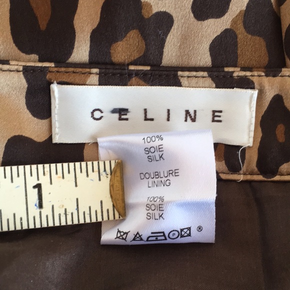 Celine Skirt. Leopard Silk - Picture 4 of 6